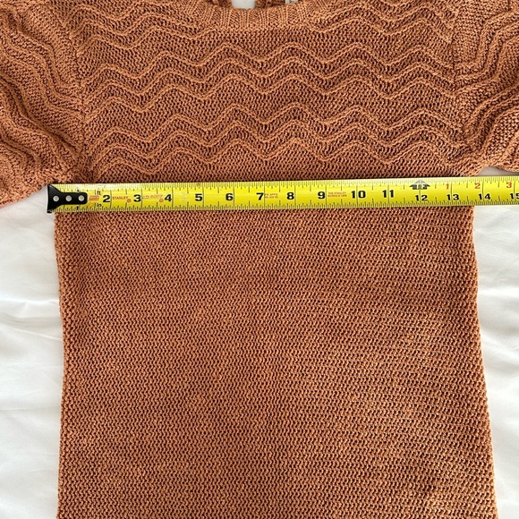 Frenchi Women’s Sweater Brown Color Size M - Picture 6 of 7